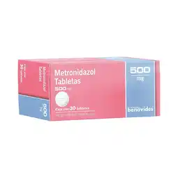 Farmacias Benavides 500 mg Metronidazol oferta