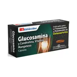 Farmacias Benavides Glucosamina, Condroitina, Vitamina C, Magnesio oferta