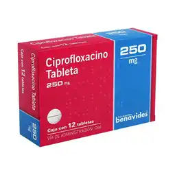 Farmacias Benavides 250 mg Ciprofloxacino oferta