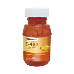 Farmacias Benavides Vitamina E-400 Antioxidante Tocofersolán oferta