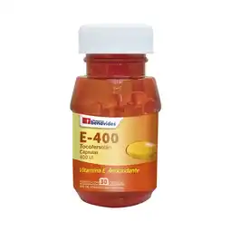Farmacias Benavides Vitamina E-400 Antioxidante Tocofersolán oferta