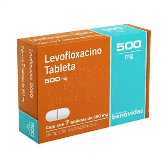 Farmacias Benavides 500 mg Levofloxacino oferta