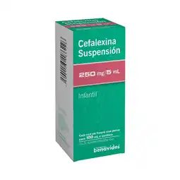 Farmacias Benavides 250 mg / 5 ml Cefalexina oferta