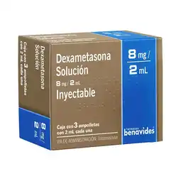 Farmacias Benavides 8 mg / 2 ml Dexametasona oferta