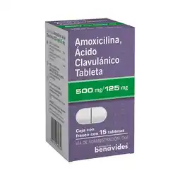 Farmacias Benavides 500 mg Amoxicilina/125 mg Ácido Clavulánico oferta