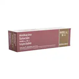 Farmacias Benavides 500 mg Amikacina oferta