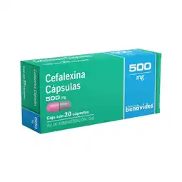 Farmacias Benavides 500 mg Cefalexina oferta