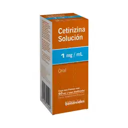 Farmacias Benavides 0.1 g / 100 ml Cetirizina oferta