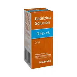 Farmacias Benavides 0.1 g / 100 ml Cetirizina oferta