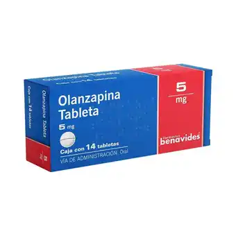 Farmacias Benavides 5 mg Olanzapina oferta