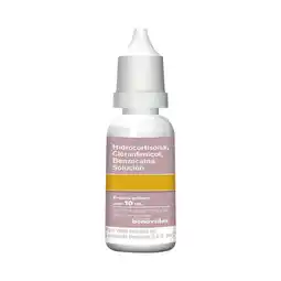 Farmacias Benavides Benzocaína + Cloranfenicol + Hidrocortisona oferta
