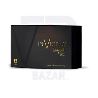 Farmacias Bazar INVICTUS 20MG 1 TABLETA oferta