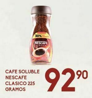 Alsuper Café soluble nescafe clasico 225g oferta