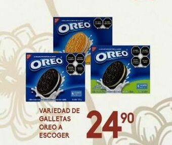 Alsuper Galletas oreo a escoger oferta