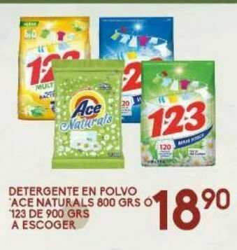 Alsuper Detergente en polvo 123 oferta