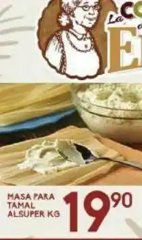 Alsuper Masa para tamal alsupe oferta