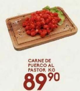 Alsuper Carne de cerdo al pastor kg oferta