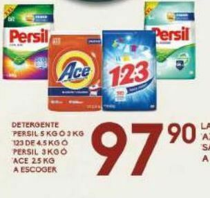 Alsuper Detergente en polvo persil oferta