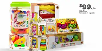 Bodega Aurrerá Variedad de juguetes kidz time oferta