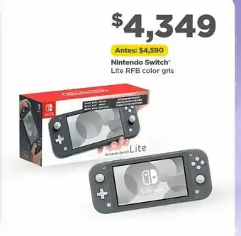 Bodega Aurrerá Nintendo switch lite rfb gris oferta