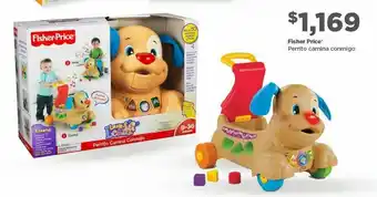 Bodega Aurrerá Perrito camina contigo fisher price oferta