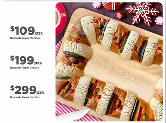 Bodega Aurrerá Rosca de reyes familiar oferta