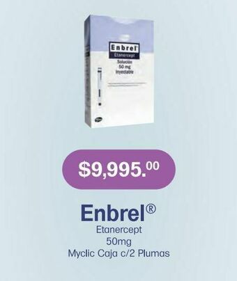 Enbrel 50mg myclic pluma caj c/2