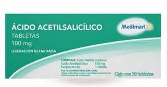 Bodega Aurrerá Ácido Acetilsalicílico Tabletas Medimart 100mg oferta
