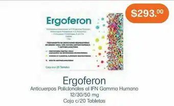 Ergoferon 12/30/50 tab caj c/20