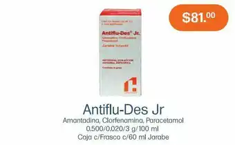 Antiflu-des jr 500/20/30mg/ml sol c/60ml