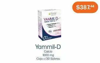 Farmacias Especializadas Yammil-d 1000 mg polvo caj c/30 sobres oferta