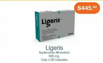 Ligeris 500mg cap caj c/ 30