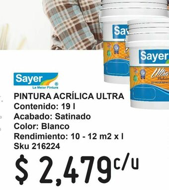 Sodimac Homecenter Pintura acrílica ultra oferta