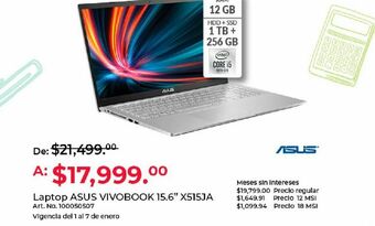Laptop asus