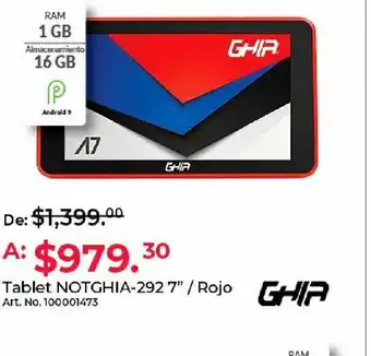 Tablet ghia