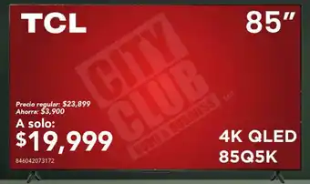 TCL Smart TV 85"
