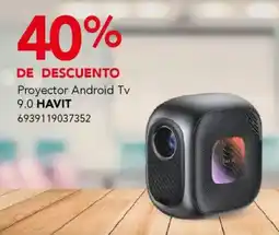 City Club HAVIT proyector android TV 9.0 oferta