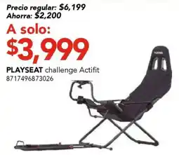 City Club PLAYSEAT challenge actifit oferta