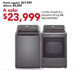 City Club LG lavadora + secadora oferta