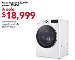 City Club LG lavasecadora carga frontal oferta