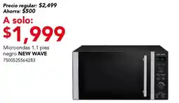 City Club New Wave microondas 1.1 pies oferta