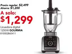 City Club Gourmia licuadora digital 1250W oferta