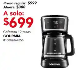 City Club Gourmia cafetera 12 tazas oferta