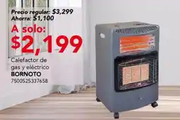 City Club Bornoto calefactor de gas y electrico oferta