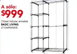 City Club Basic Living closet tubular armable oferta