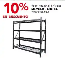 City Club Member’s Choice rack industrial oferta