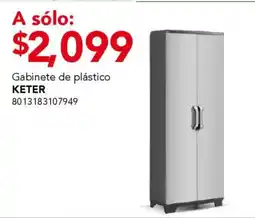 City Club Keter gabinete de plastico oferta