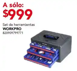 City Club Workpro set de herramientas oferta