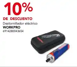 City Club Workpro destornillador electrico oferta