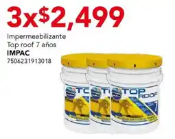 City Club IMPAC Top Roof impermeabilizante oferta
